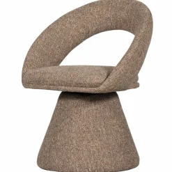 Woood Winter draaibare eetkamerstoel naturel melange