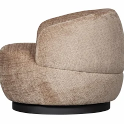 Woood Woolly draaifauteuil chenille zand