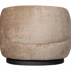 Woood Woolly draaifauteuil chenille zand