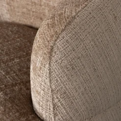 Woood Woolly draaifauteuil chenille zand