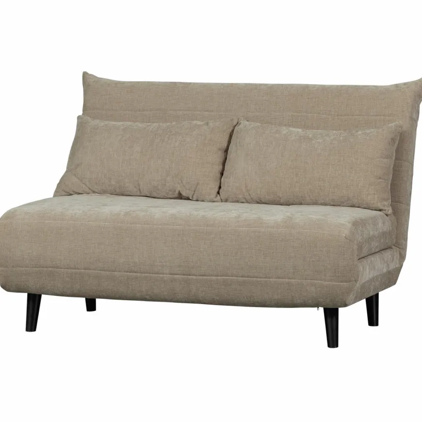 Woood Xem 1-persoons slaapbank velvet naturel