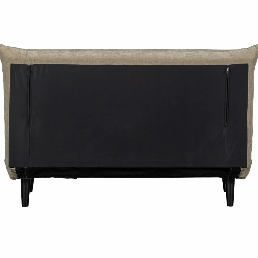 Woood Xem 1-persoons slaapbank velvet naturel