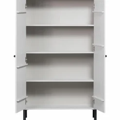 Woood Xina lage kast grenen wolkengrijs [fsc]