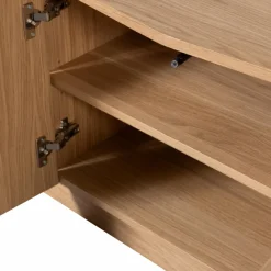 Woood ZUMA TV meubel 133CM eiken transparant [fsc]